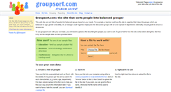 Desktop Screenshot of groupsort.com